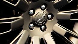 Custom 20-Inch Titanium Finished Wheels