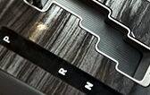 Charcoal Hydro-graphic Wood Finish