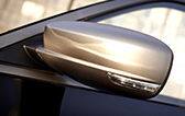 Drivers Exterior Auto Dimming Mirrors with Automatic Tilt in Reverse