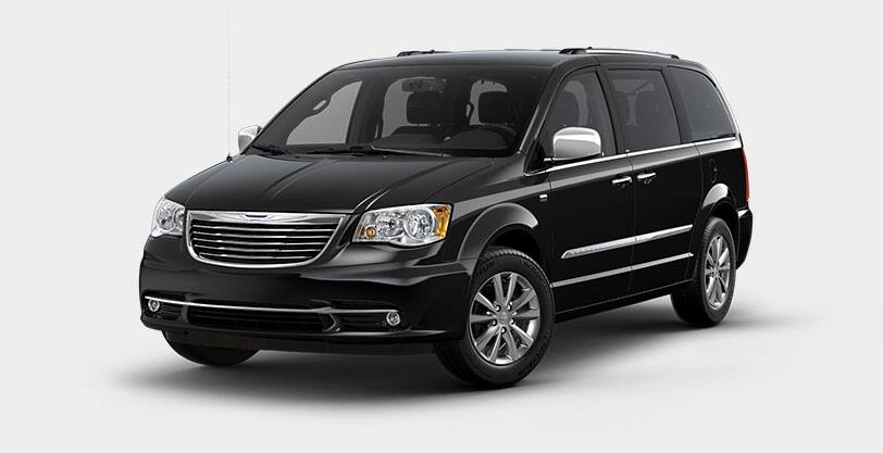 2014 Chrysler Town and Country 30th Anniversary Edition Brilliant Black Crystal Pearl Coat