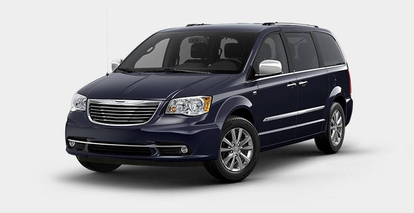 2014 Chrysler Town and Country 30th Anniversary Edition True Blue Pearl Coat