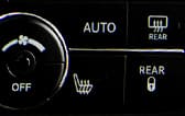 First- and Second-Row Heated Seats