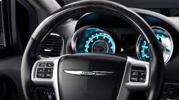 2014 chrysler Town and Country Limited Heated Wood Leather Wrapped Steering Wheel