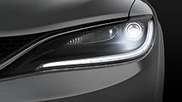 2015 Chrysler 200 Limited Bi functional Halogen Projector headlamps