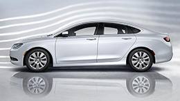2015 Chrysler 200 Limited showing airflow