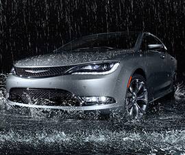 2015 Chrysler 200 exterior from the rear