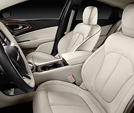 2015 Chrysler 200 rear seat