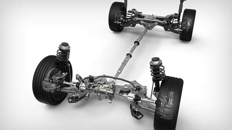 2015 Chrysler 200 MacPherson front strut suspension