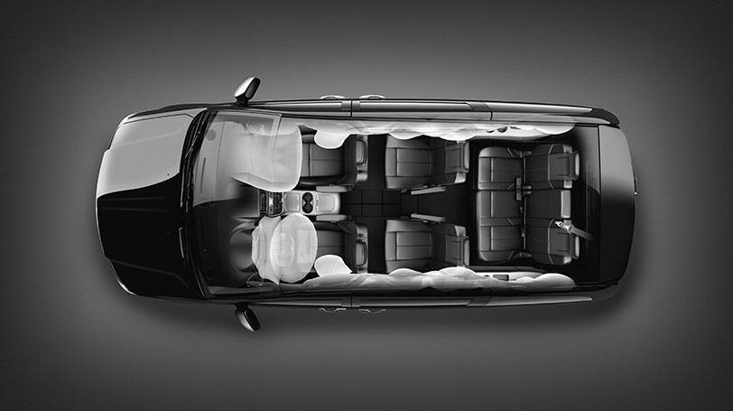 2015 Chrysler Town and Country Safety and Security Airbags