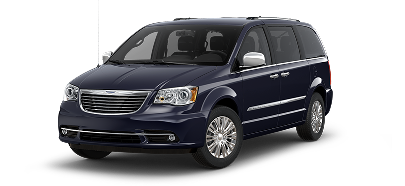 2015 Chrysler Town and Country Limited True Blue Pearl Coat