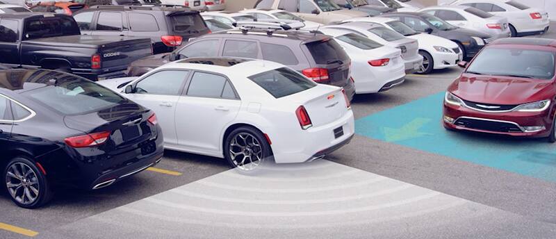 2016 Chrysler 300 Rear Cross Path Detection