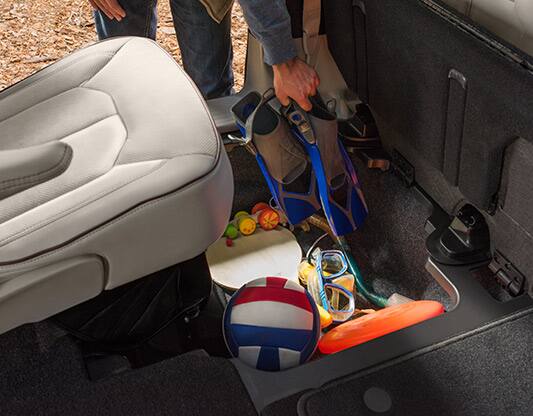 Chrysler pacifica cargo capacity #3