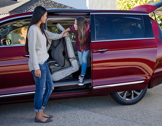 Chrysler pacifica storage space #2