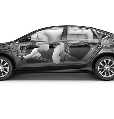 2016 Chrysler 200 Airbags