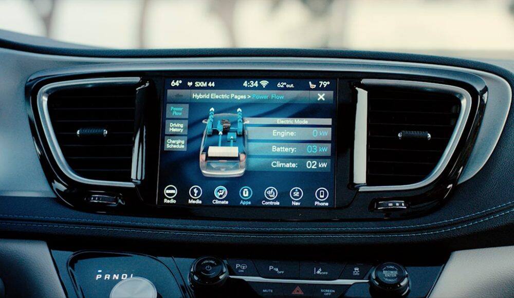2019 Chrysler Pacifica Hybrid Fuel Efficient Minivan Image
