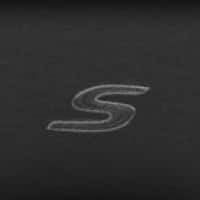 Display Black Caprice Leatherette with New Light Tungsten Stitching and “S” Logo on Pacifica Select Models with the S Appearance Package