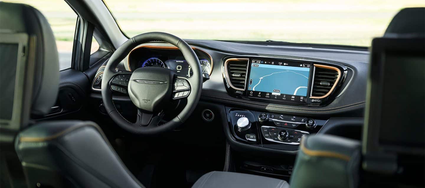 Chrysler Pacifica interior technology