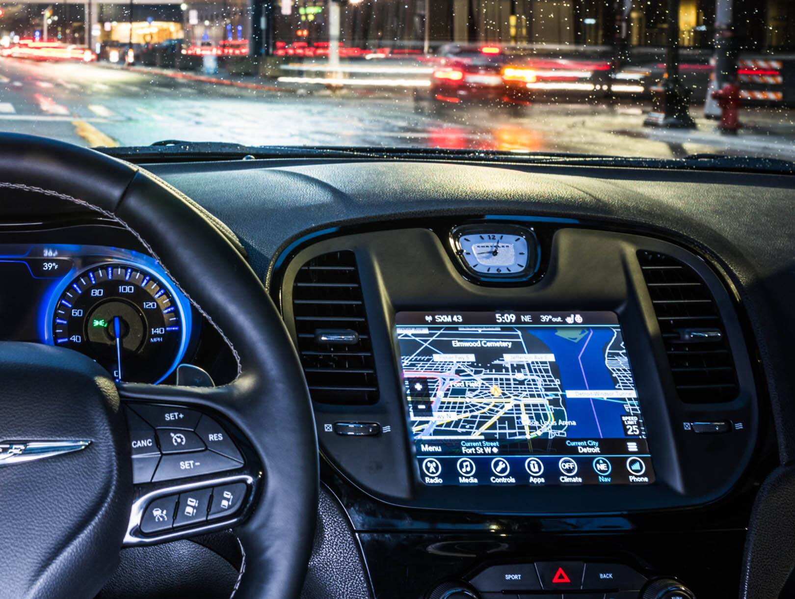 Navigation System | Chrysler Uconnect® | Maps, Traffic & Weather