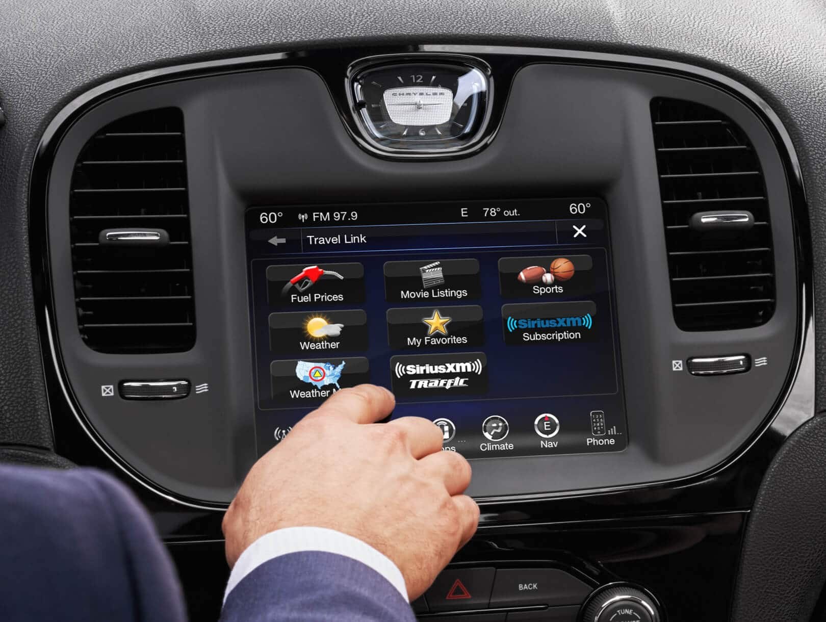 Navigation System, Dodge Uconnect®